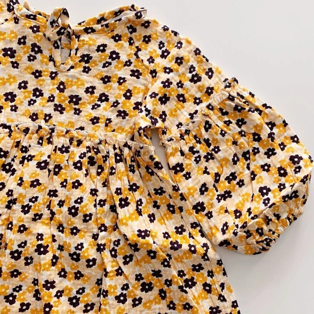 Alice And Ames Bodie Girl dress in Flower Power 5T 5 Years